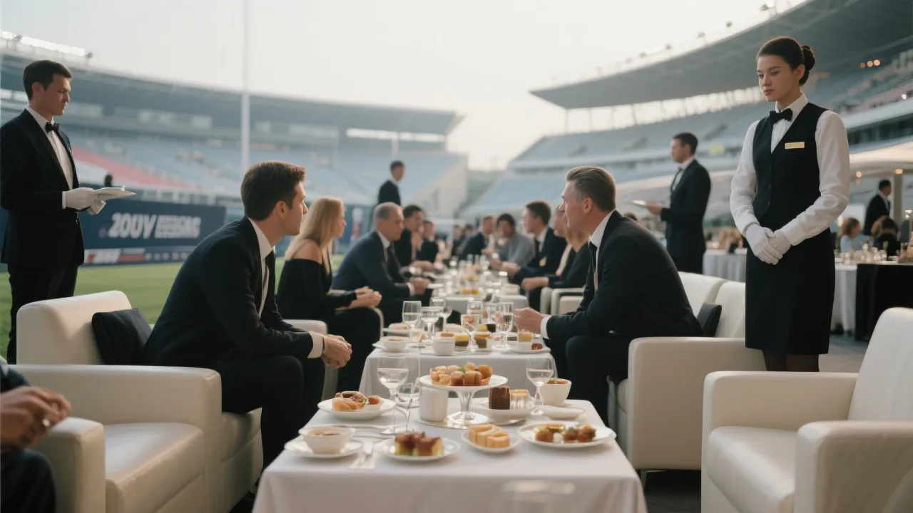 贵宾观赛休息区的高端社交场景与服务细节