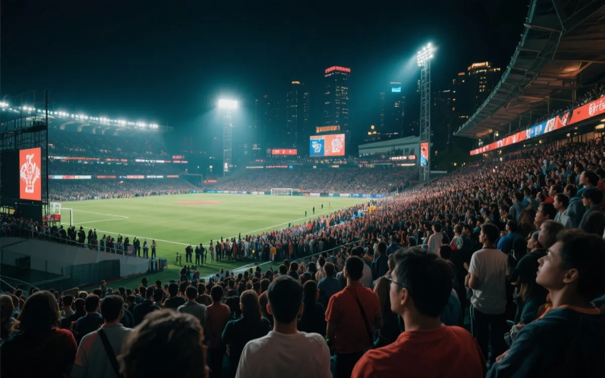 夜晚的球场外与球迷广场:适合黑马关键战与组团观赛的城市氛围